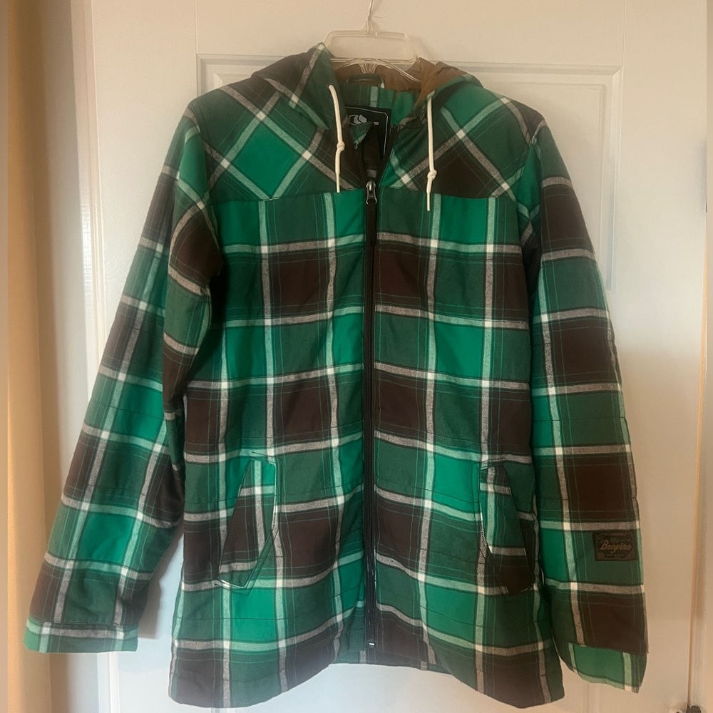 Bonfire Plaid Winter Jacket